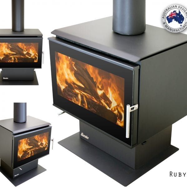 Eureka Ruby Freestanding Wood Heater | Order Online | Heating u0026 Outdoors By  Glendale Warehouse
